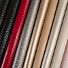 U-B6001 100% Synthetic Leather Punching Pattern Cotton Hard Bag Knitted Embossed Artificial Pvc Pu Leather For Sofa