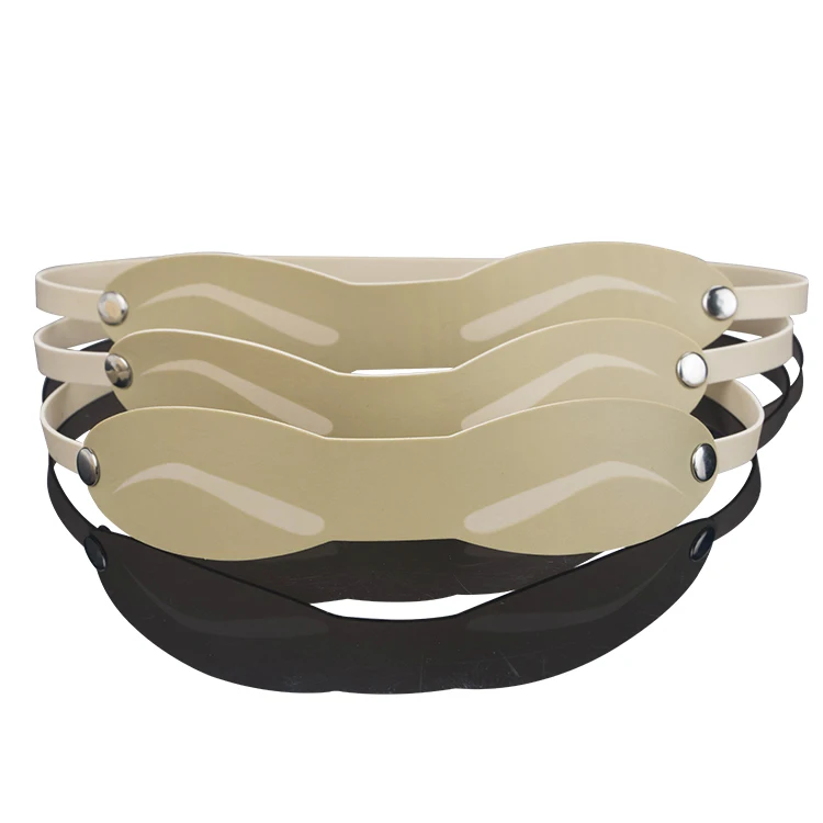 

Good Quality Eyebrow Tattoo Practice Skin Practice Headbands For Permanent Makeup, Black