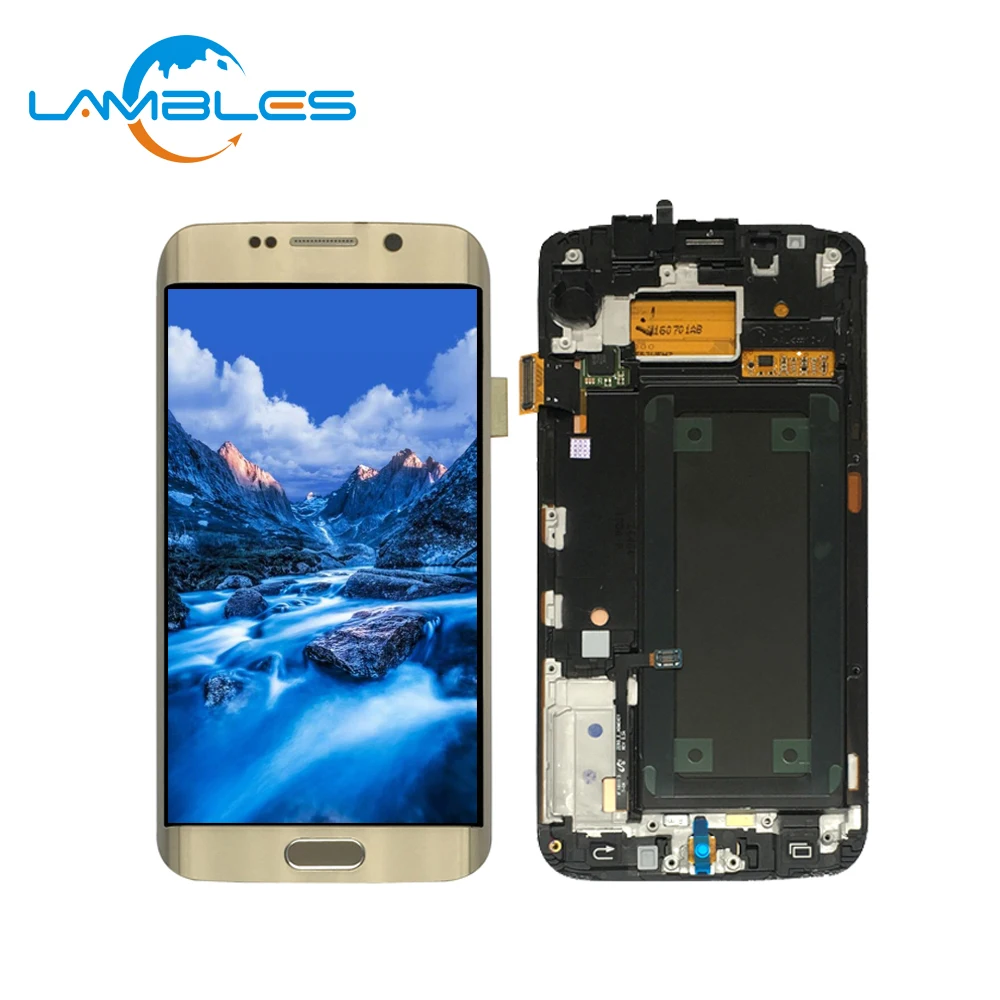 Low Price Mobile Phone Screen LCD Display Combo Repair Refurbished For Samsung Galaxy S6 Edge