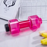 

Plastic Workout Dumbbell-Shaped Water Bottle Sport Bottle Stay Hydrated Perfect For Light Work Outs In Fitness Gym Officer Home