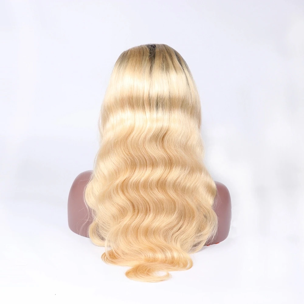

Wholesale 613 Blonde Virgin Hair Lace Wig Body Wave Lace Front Human Hair Wigs, N/a