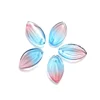 Weed Leaf Charm Pendants Crystal, Lampwork & Czech Crystal Glass Beads Bead Charm For Jewelry Making