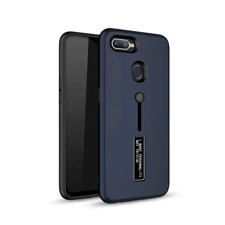 Saiboro 19 New Pc Tpu Mobile Case For Realme 2 Pro Back Case With Ring Stand Phone Case Back Cover For Oppo Realme 1 Black Blue White Multi Buy At The Price Of 0 72