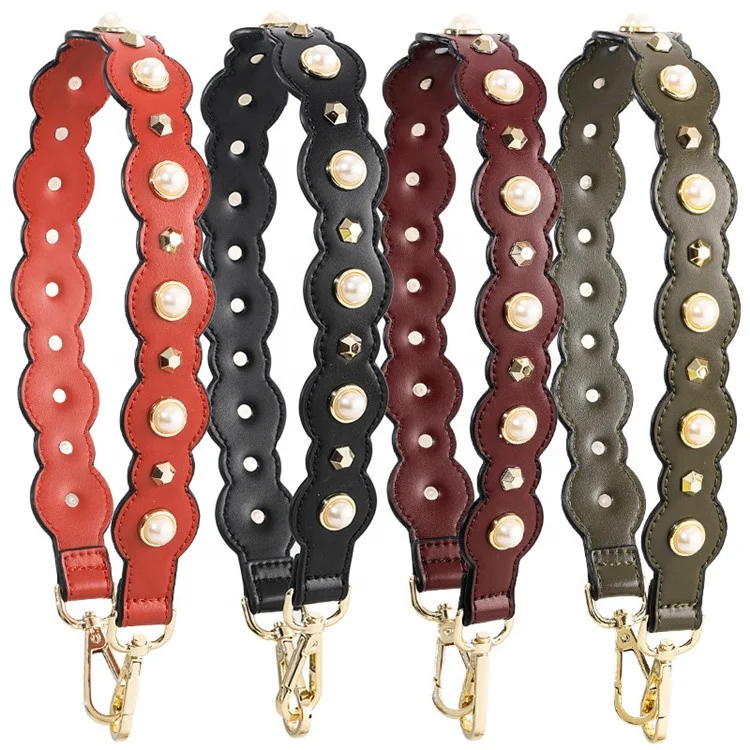 

Meetee B-S342 New Trend Pearl Diagonal Single Shoulder Strap Bag Wide Strap, Colorful