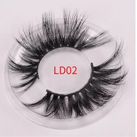 

Private label 25 mm mink lahes strips 3d mink fur eyelashes