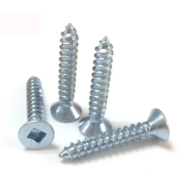 

Square groove flat head self-tapping round flat head manufacturers direct foreign trade single 4.8 plus hard furniture screws