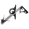 Combination Square Set Angle Finder & Protractor Spirit Level Aluminum Alloy Ruler Mitre