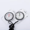 Outdoor camping map scale compass with rule