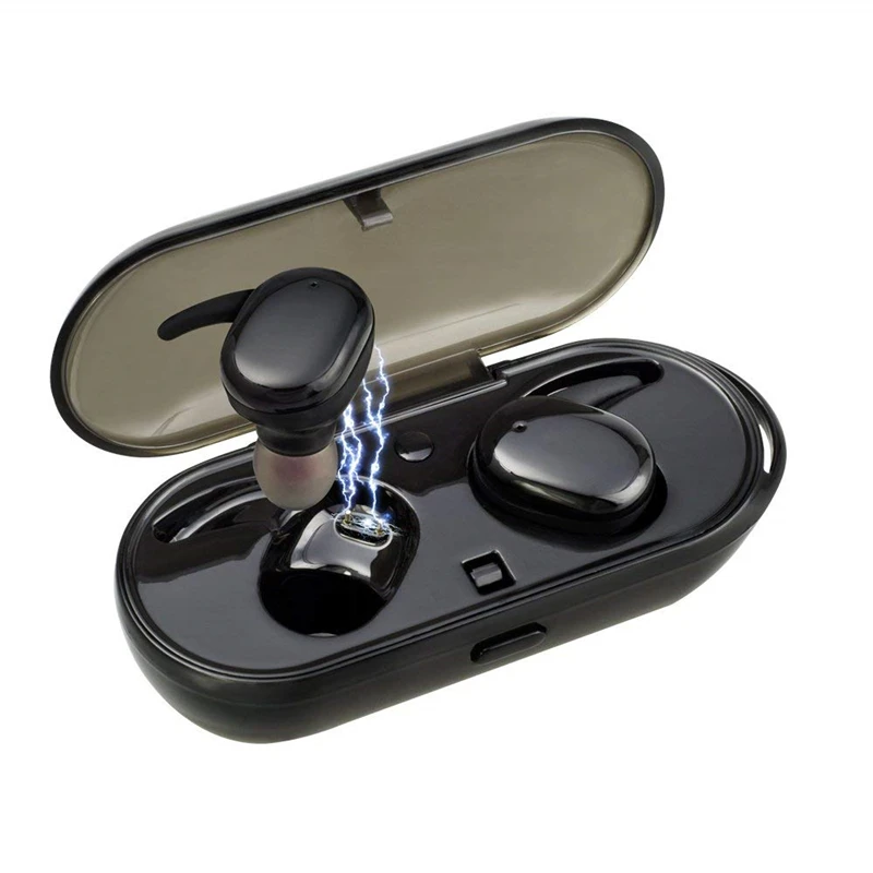 

Newest Private Model IPX5 Waterproof Touch BT Headset Earphone Tws Wireless Earphone With Charging Case