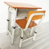 Wooden high quality classroom tables and chairs college students cheap tables and chairs