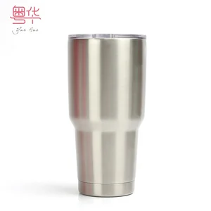 Image of eco-friendly ceramic stainless steel sealed vacuum tumbler