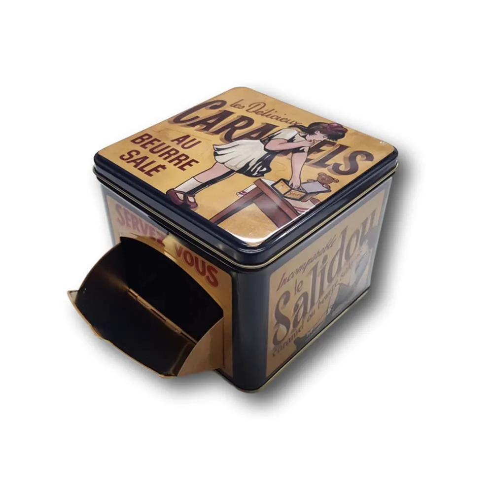 
New Style Printing Aluminum Square Cake Carousel Tin 