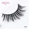 Private Label 3d Mink Fur Material Strip False Eyelash