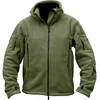 Outdoor winter tactical mountaineering fleece windproof brushed jacket