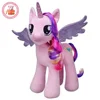 High quality soft pink large flying stuffed plush unicorn toy