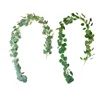 2m Artificial Eucalyptus Leaves Vine Fake Greenery Garland Wedding Party Decoration Home Table Decor
