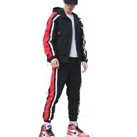 

2019 high quality own brand sport suit latest design wholesale casual suit men and women ready in stock