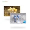 custom tk4100 picture printed chip gift card with cardboard