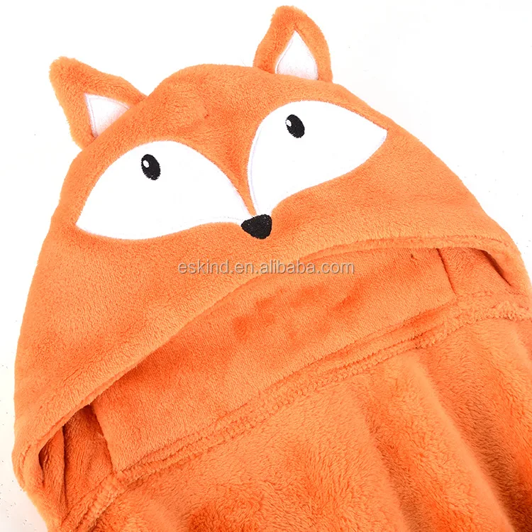 
Eskind Sherpa Fleece Wearable Cloak Blanket Unicorn Design Warm Winter Kids Hooded Cape Security Baby Blanket With Animal Hooded 