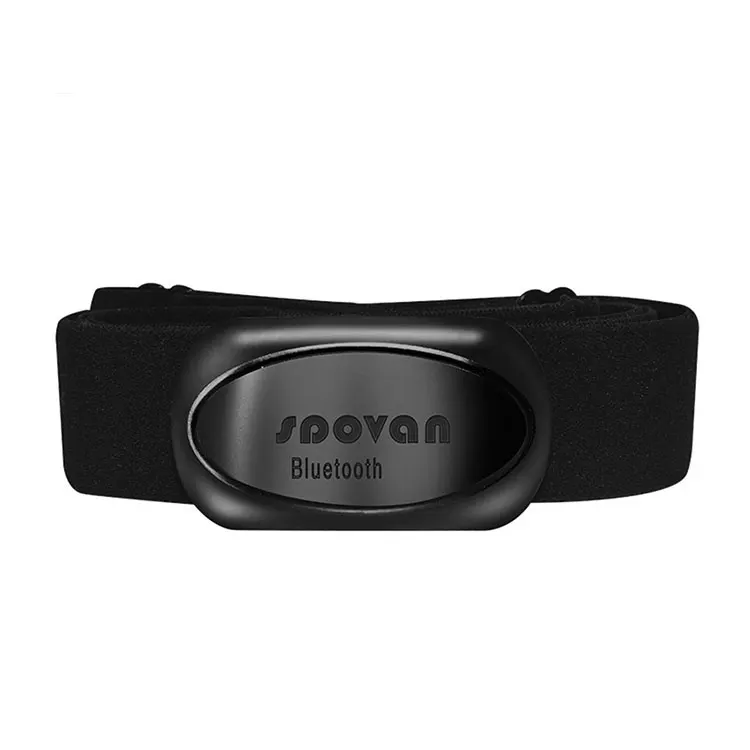 

2019 heart rate running belt with bluetooth, Black
