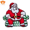Custom Merry Christmas Gift Embroidered Patches With Your Own Designs
