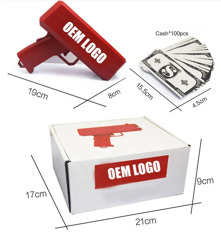 
Famous hottest dollar bill props with color printing 