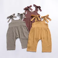 

2019 new arrival fashion cotton summer girls baby rompers