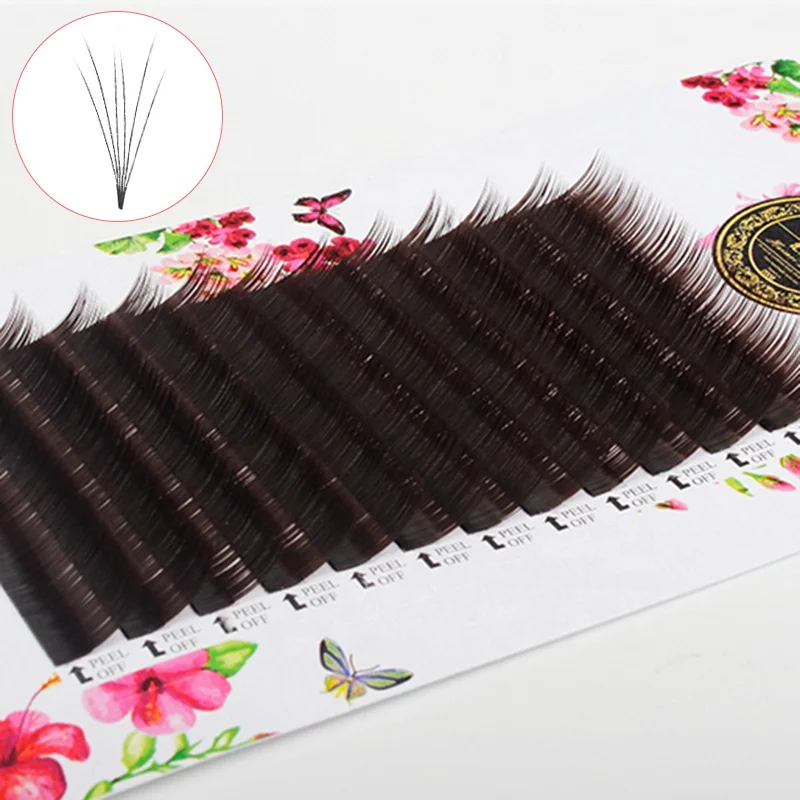 
professional eyelash factory wholesale cheap silk lash private label camellia lash eyelash extension 