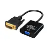 PCER DVI D male to VGA female Converter DVI 24+1 to VGA Adapter DVI to VGA Flat Cable