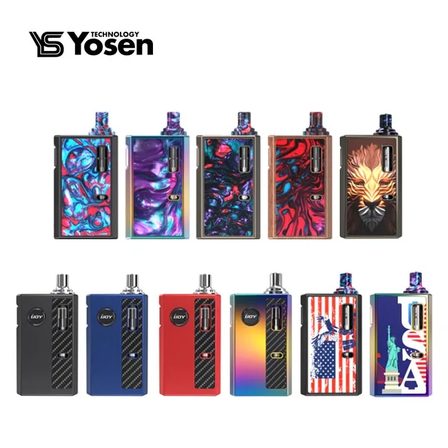 

IJOY Mercury E cigarette Vape Box Mods Starter Kit With 1100mAh Built-in Battery