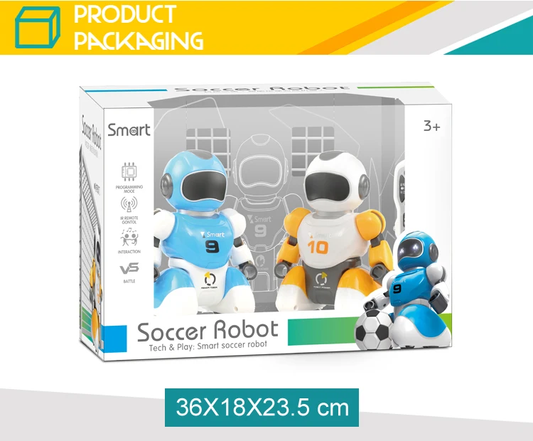 
Fighting programmable rc intelligent smart toy football robot 