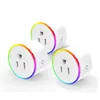 Smart Mini Socket Plug WiFi Wireless Remote Socket Adaptor with Timer on and off Compatible Alexa Google Home Voice