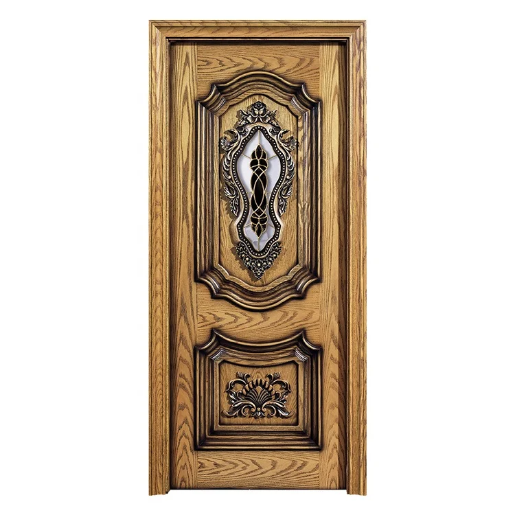 Classic Design Red Oak Main Door Wood Carving Design For Room Buy Main Door Wood Carving Design Hotel Wood Room Door House Door Design Product On