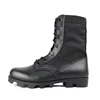 China Xinxing Black Genuine Leather Nylon Fabric Military Tactical Boots