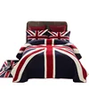 hot sale handmade 100 cotton uk flag modern designs embroidery patchwork quilt coverlet bedspread bedspreads set