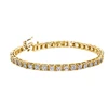 2015 New Model Goldplated Silver Square Diamond Bracelet Attractive Silver LOVER'S Bangle