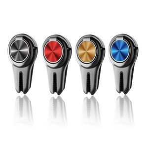 Metal Grip Phone Ring Car Holder