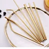SS18/8 Food Grade Colored Stainless Steel Long steal Drinking Straws