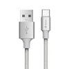 Devia new design nylon braided micro charging USB cable charger data sync type-C cable