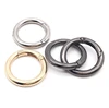 New Spring Round Carabiner Snap Hook Circle Camping Spring Snap Clip Hook Keychain