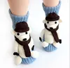 Christmas Festival Skidproof Womens Knit Festive Winter Fleece Slipper home Acrylic socks
