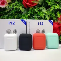 

Earbuds Mini Earphones i12 TWS Wireless BT 5.0 Headsets Headphones