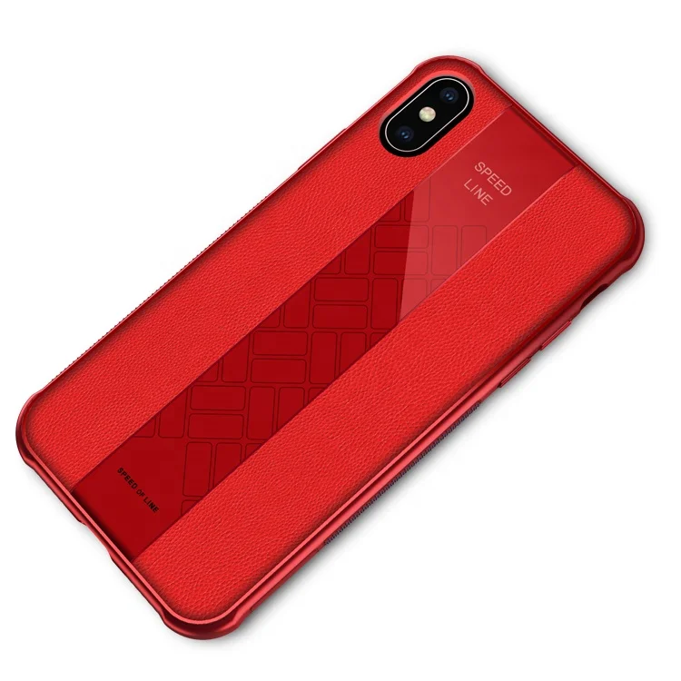 

New Arrival cheap mobile accessory Saiboro Factory tpu shockproof case for Iphone X/XS, Red;black;coffee;blue