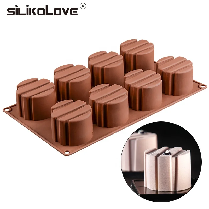 

2019 Cake Mold Round Flexible Silicone Cookie Mould Candy Chocolate Mould DIY Bakeware Tableware Kitchen Cake Tool, As picture or as your request