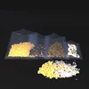 Flexible 3 Sides Heat Seal Vacuum Pouch Sea Food Fish Packaging Bag Clear Flat Plastic Bag*