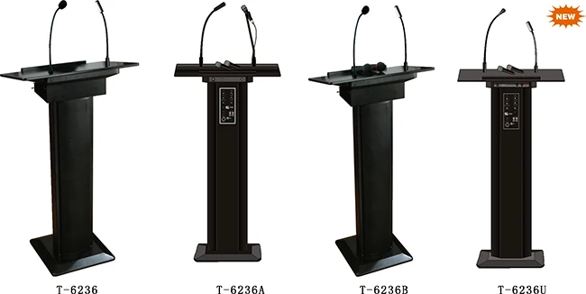 Attractive public address digital cheap church wooden podium