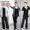 Male latin dance tops boys dance costumes standard dresses