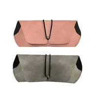 

2019 in Stock Fashion Pink Gray Glass Case Eyewear Sunglass Case