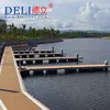 pontoon boat dock floating Wooden\plastic jetty