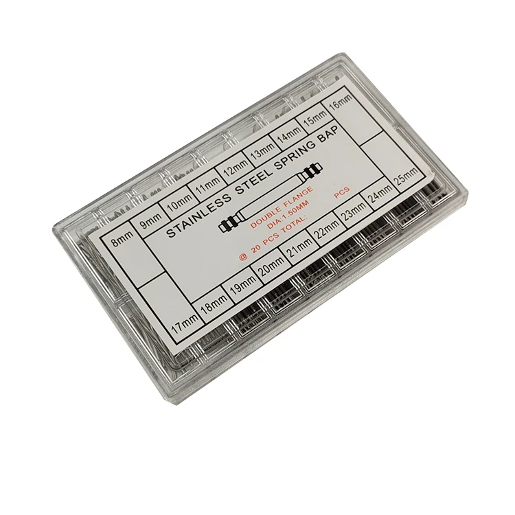 

360 PCS 8-25mm Strap Link Pin Repair Kit Replacement Pin Watch Strap Accessories Parts, Silver